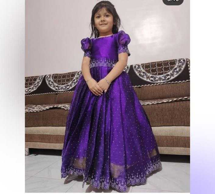 Ynf Jimmy Choo RIN161 RPVR03 Kids Wear Wedding Collections Festive Collections Wholesale Kids Gown Kids Ethnic Gowns Manufacturer