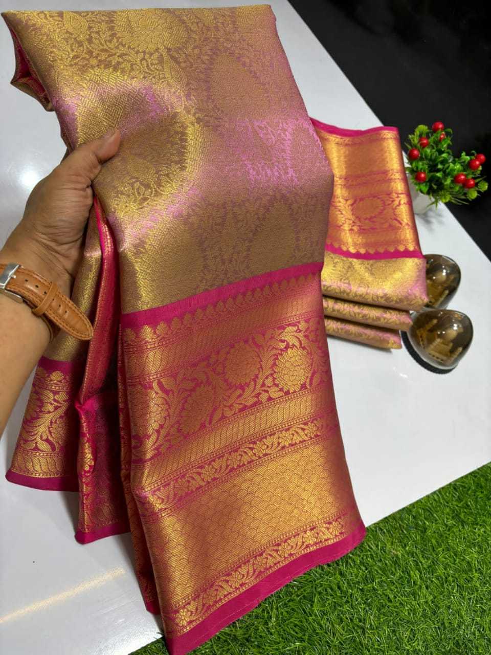 Ynf Kanjivaram Silk KESH131 RANIGANJ Vol-2 Sarees Wholesale Designer Sarees Traditional Sarees Festive Sarees Manufacturer