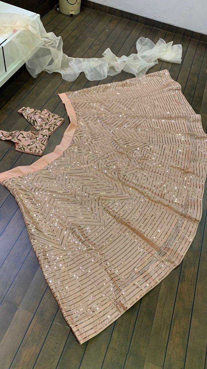 Ynf Kasturi Silk KESH270 167 Lehengas Wholesale Silk Lehenga Sequins Lehenga Lehenga With Blouse Manufacturer