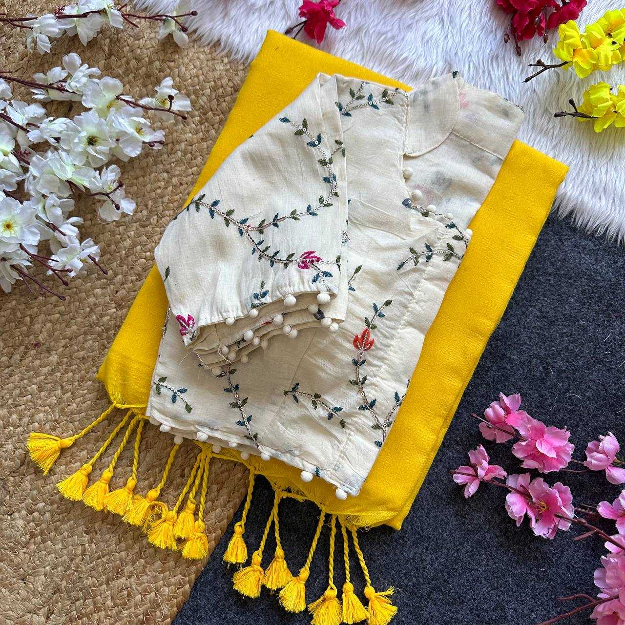 Ynf Khadi Cotton KESH405 HK19 Sarees Diwali Collections Festive Collections Wholesale Cotton Sarees Festive Sarees Sarees With Blouse Manufacturer