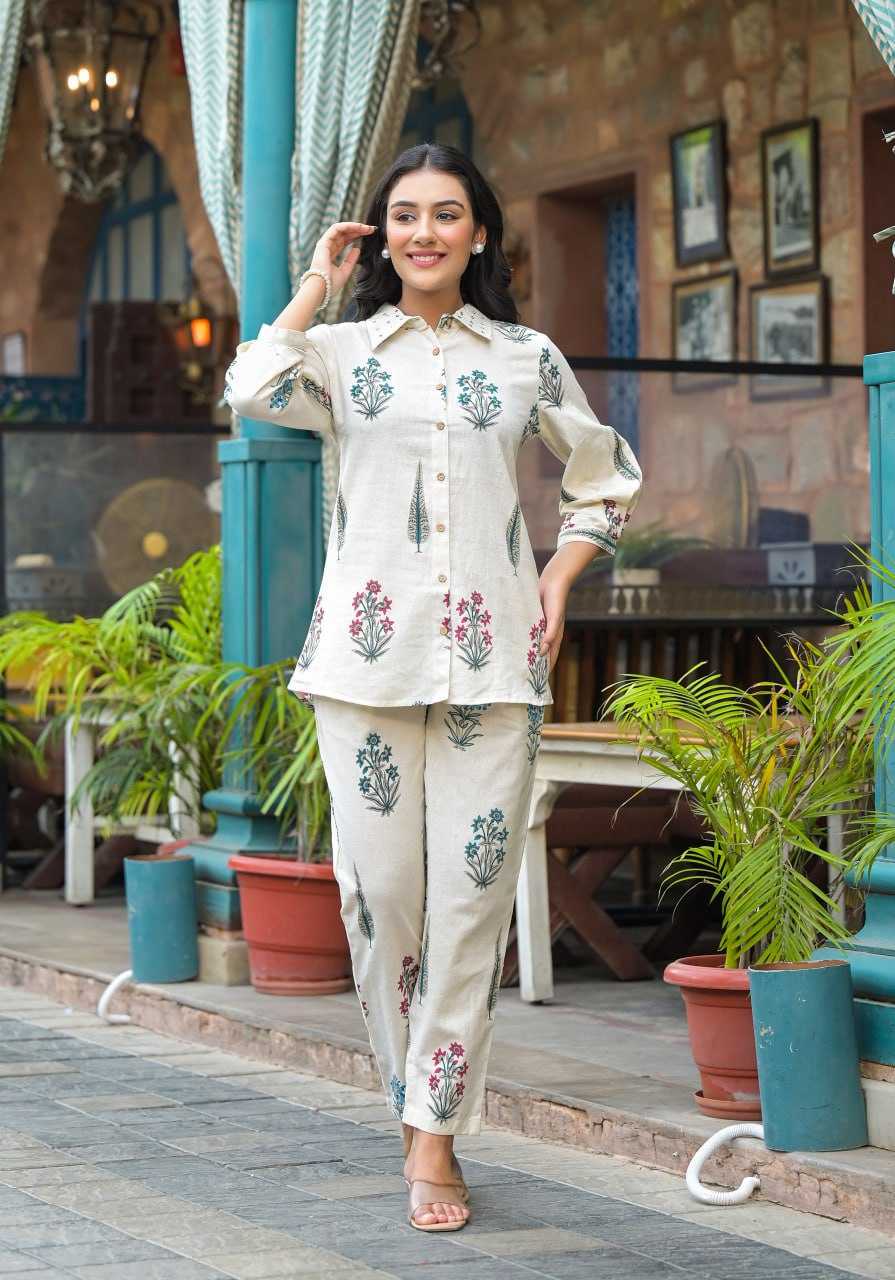 Ynf Khadi Cotton KESH470 3075 Western Wears Wholesale Co-ord Set Manufacturer