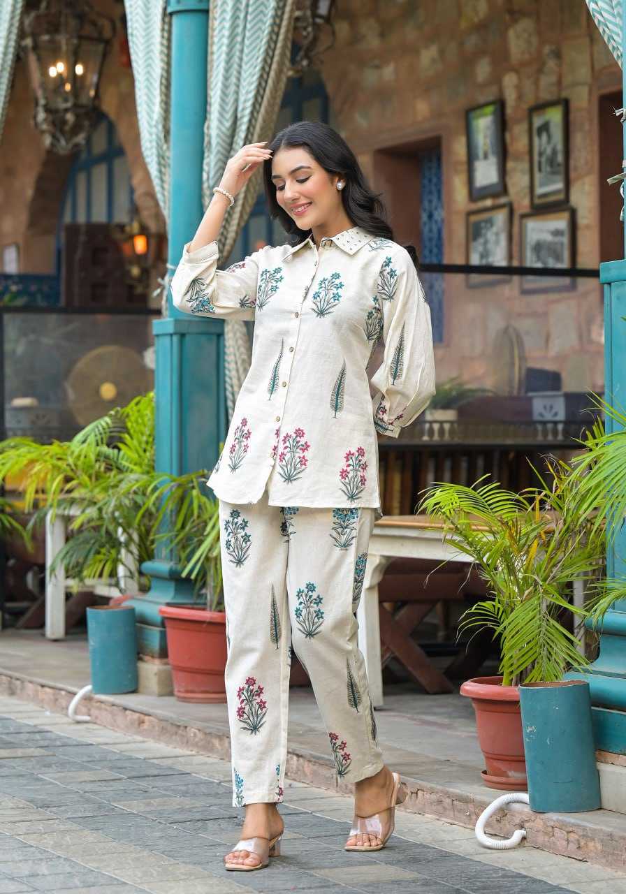 Ynf Khadi Cotton KESH470 3075 Western Wears Wholesale Co-ord Set Manufacturer