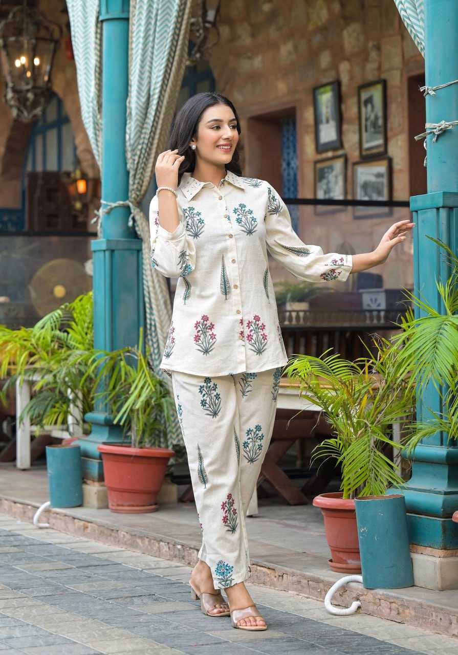 Ynf Khadi Cotton KESH470 3075 Western Wears Wholesale Co-ord Set Manufacturer