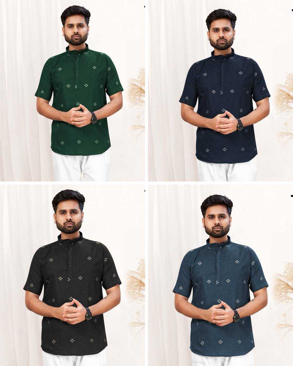 Ynf Khadi Cotton RIN125 Trendy couple Kurti Mens Wear Couple Wear Wholesale Men Cotton Kurta Couple Matching Ethnic Outfits Matching Festive Outfits for Couples Manufacturer