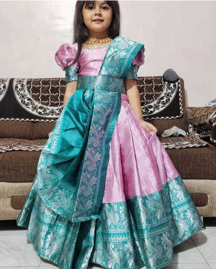 Ynf Lichi Silk RIN161 RPVR02 Kids Wear Wedding Collections Festive Collections Wholesale Kids Lehenga Kids Lehenga Choli Baby Girl Lehenga Manufacturer