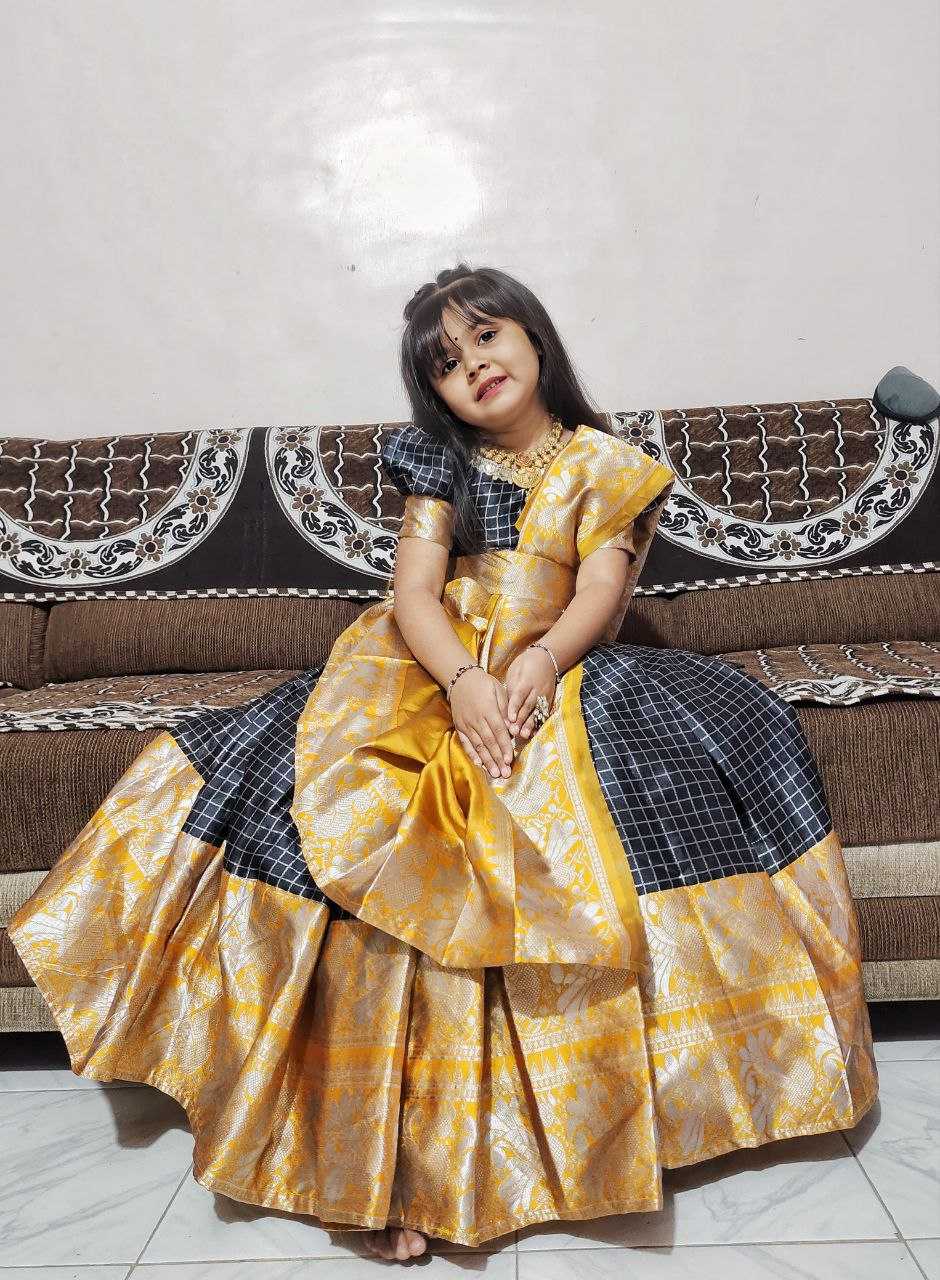 Ynf Lichi Silk RIN161 RPVR02 Kids Wear Wedding Collections Festive Collections Wholesale Kids Lehenga Kids Lehenga Choli Baby Girl Lehenga Manufacturer