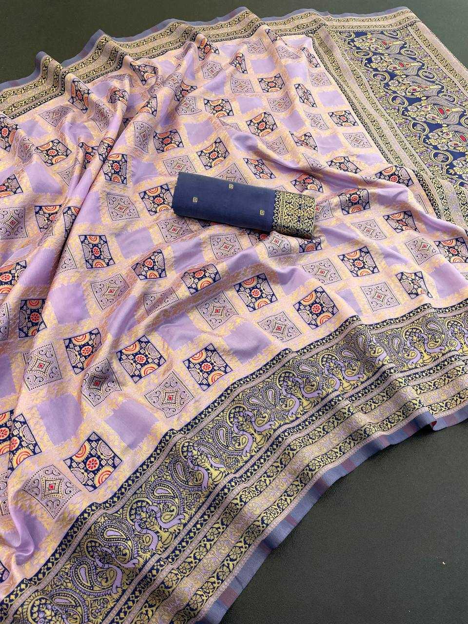 Ynf Lichi Silk RIN184 DOLA-LOOK Silk Sarees Wedding Collections Festive Collections Wholesale Soft Silk Sarees Party Wear Silk Sarees Silk Sarees For Weddings Manufacturer