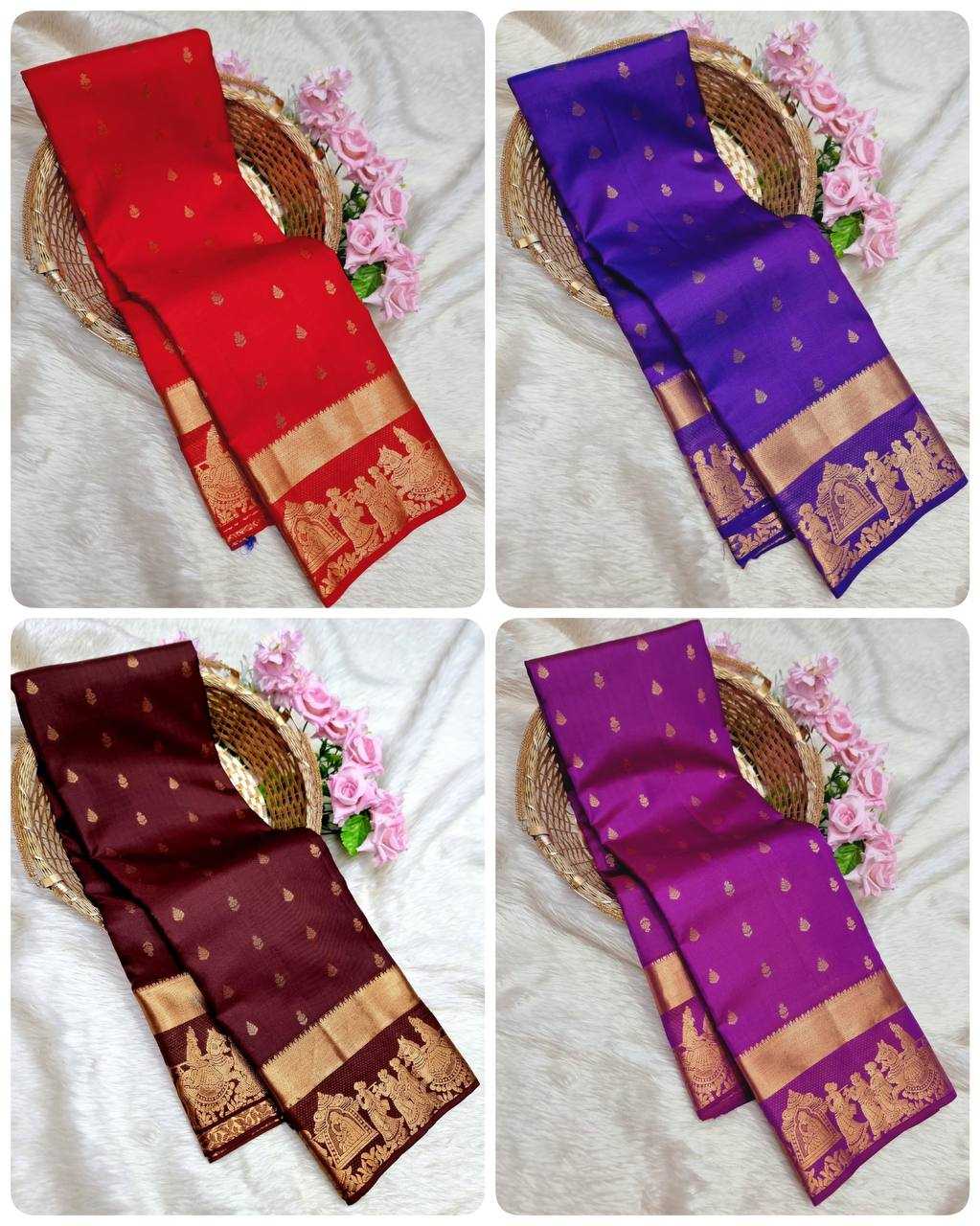 Ynf Lichi Silk RIN184 PALKHI-3 Silk Sarees Wedding Collections Festive Collections Wholesale Soft Silk Sarees Art Silk Sarees Silk Sarees For Weddings Manufacturer