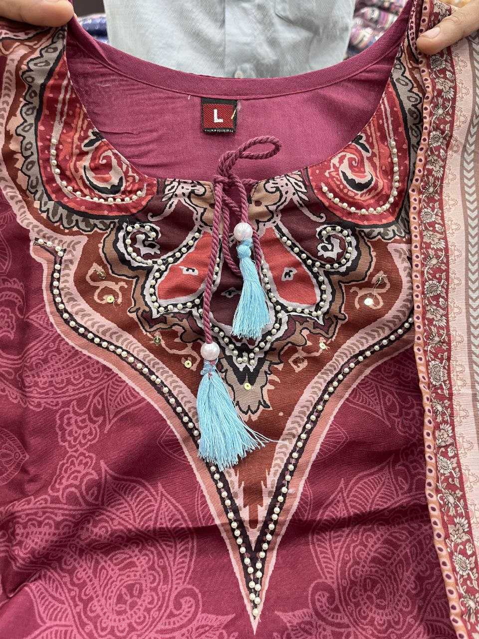 Ynf Maslin KESH209 Pakistan Maroon suits Suits & Dresses Wholesale Printed Suits Embroidery Suits Maroon Salwar Suit Manufacturer