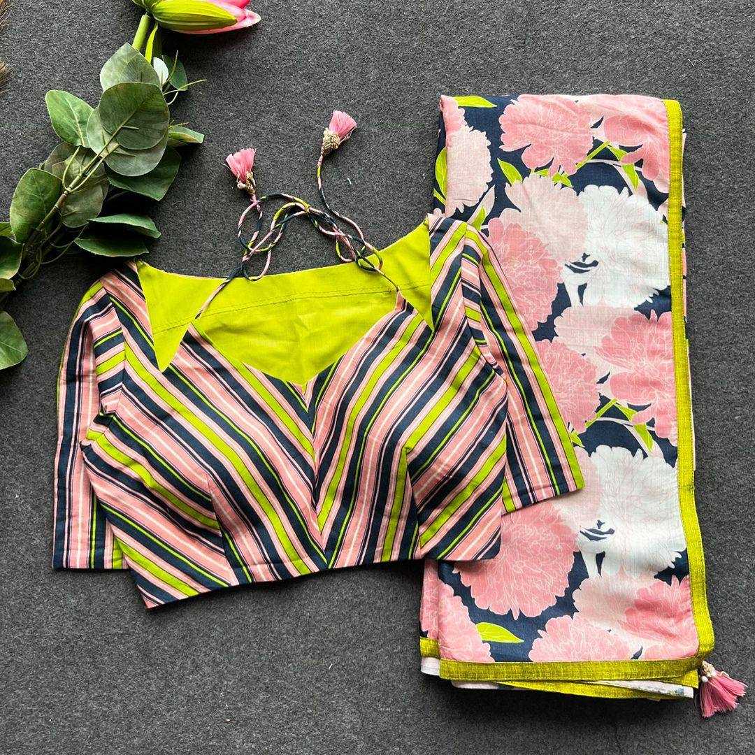 Ynf Maslin RIN124 Shrestha Floral Sarees Wedding Collections Festive Collections Wholesale Party Wear Sarees Festive Sarees Sarees With Blouse Manufacturer