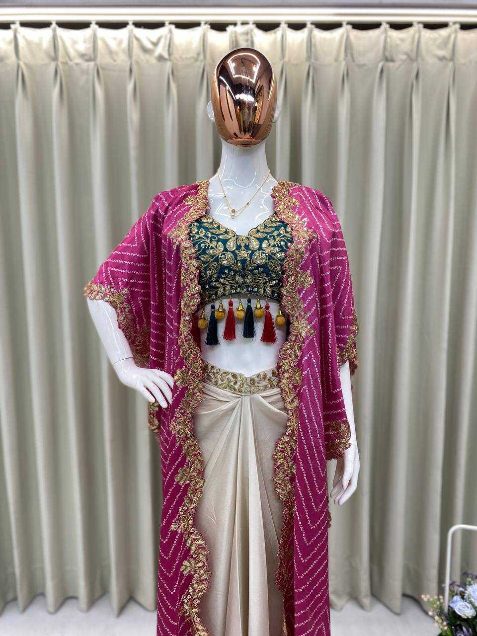 Ynf Mono Slub RIN110 308 Western Wears Wedding Collections Festive Collections Wholesale Co-ord Set Sangeet Outfits Wedding Outfits Manufacturer