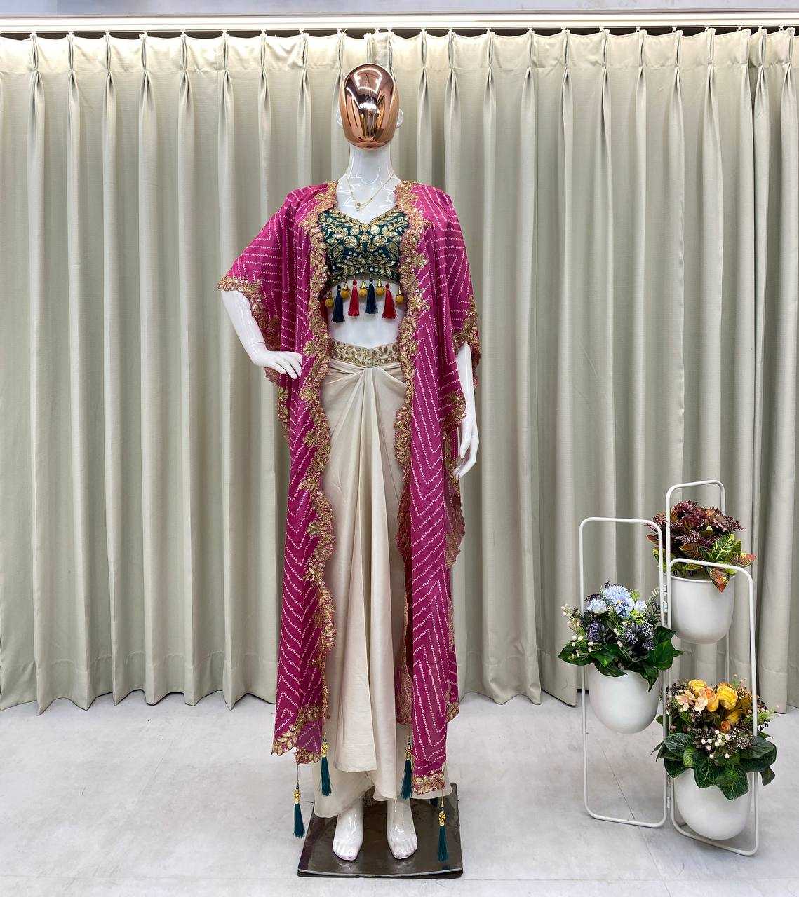 Ynf Mono Slub RIN110 308 Western Wears Wedding Collections Festive Collections Wholesale Co-ord Set Sangeet Outfits Wedding Outfits Manufacturer