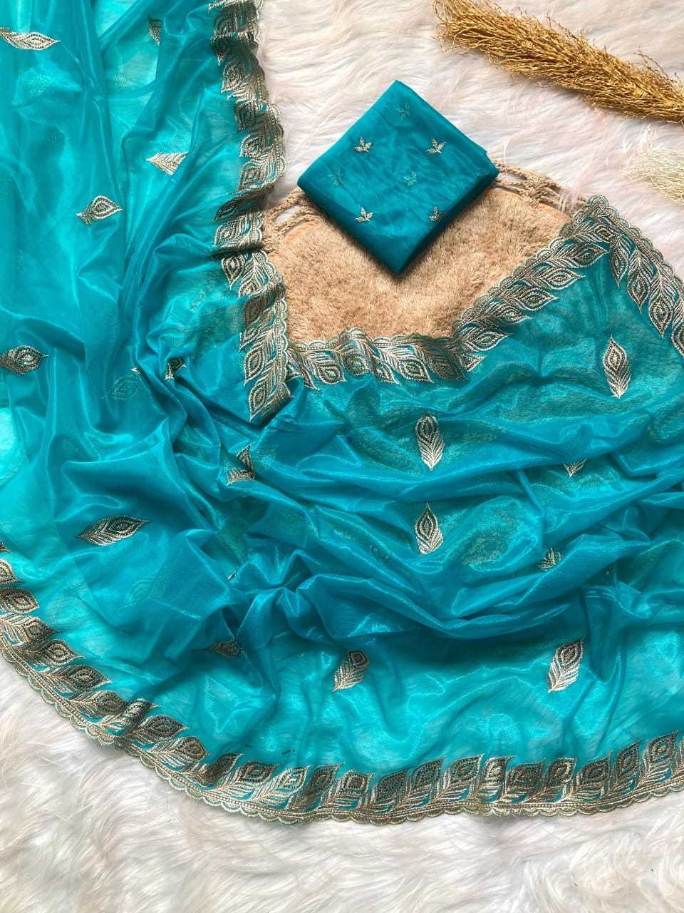 Ynf Net RIN182 RUN29 Sarees Wholesale Fancy Sarees Net Sarees Embroidered Sarees Manufacturer