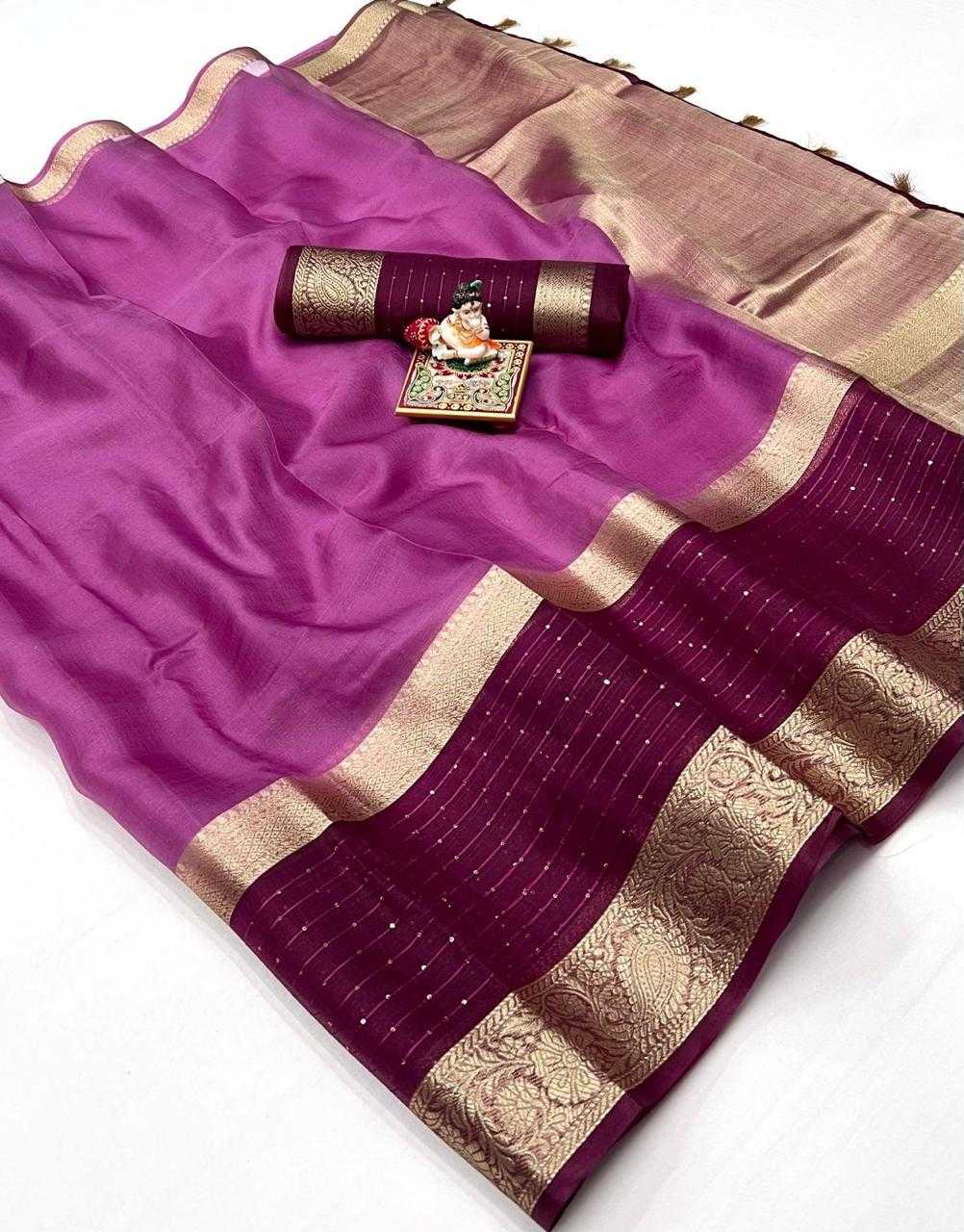 Ynf Organza KESH263 SBI01 Sarees Diwali Collections Festive Collections Wholesale Organza Sarees Festive Sarees Sarees With Blouse Manufacturer