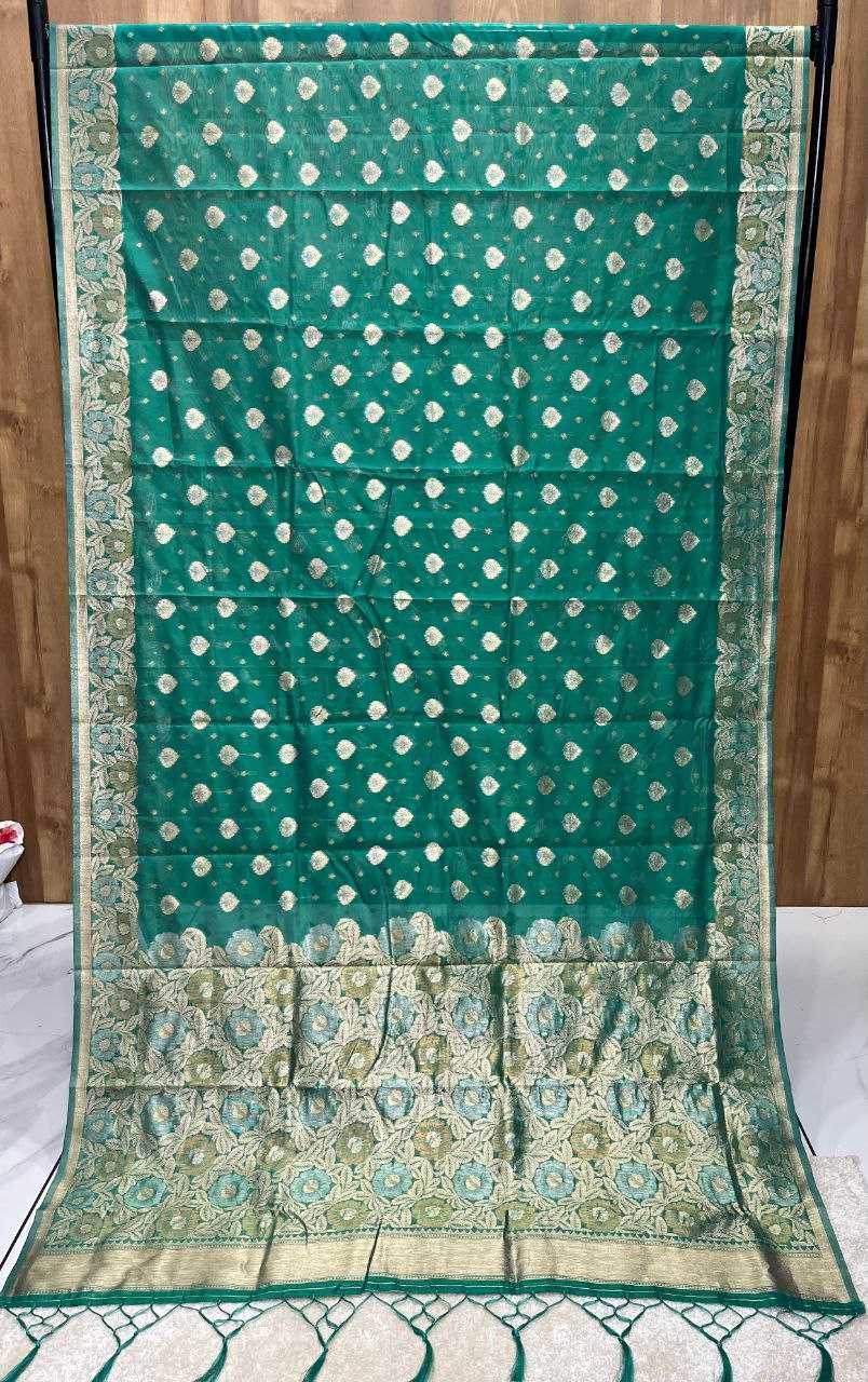 Ynf Organza RIN116 REW21 Sarees Wholesale Designer Sarees Zari Border Sarees Heavy Sarees Manufacturer