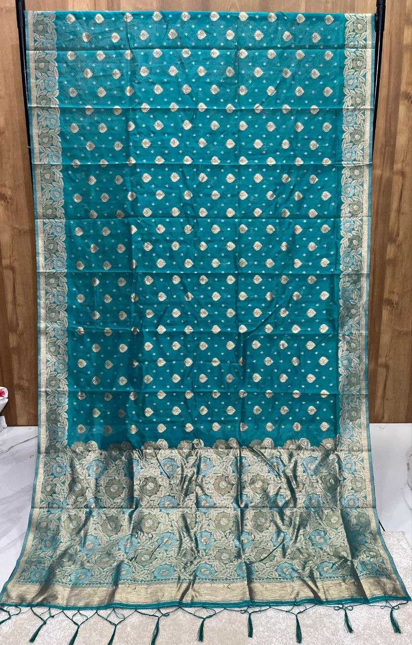 Ynf Organza RIN116 REW21 Sarees Wholesale Designer Sarees Zari Border Sarees Heavy Sarees Manufacturer