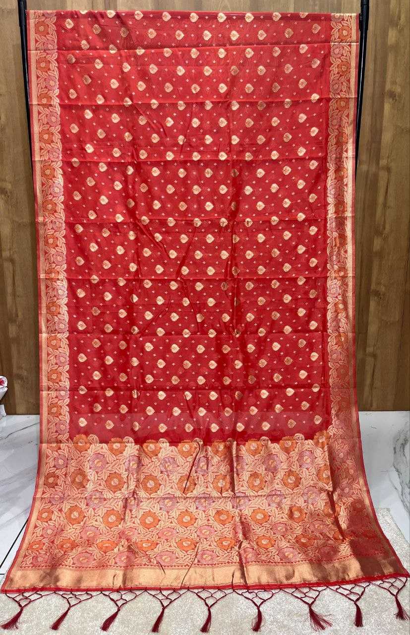 Ynf Organza RIN116 REW21 Sarees Wholesale Designer Sarees Zari Border Sarees Heavy Sarees Manufacturer