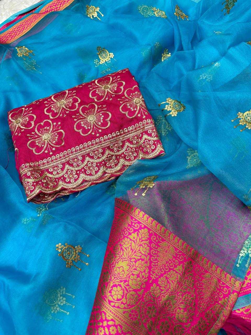 Ynf Organza RIN124 Rani jhumka Sarees Wedding Collections Festive Collections Wholesale Organza Sarees Jacquard Saree Kanchipuram Sarees Manufacturer