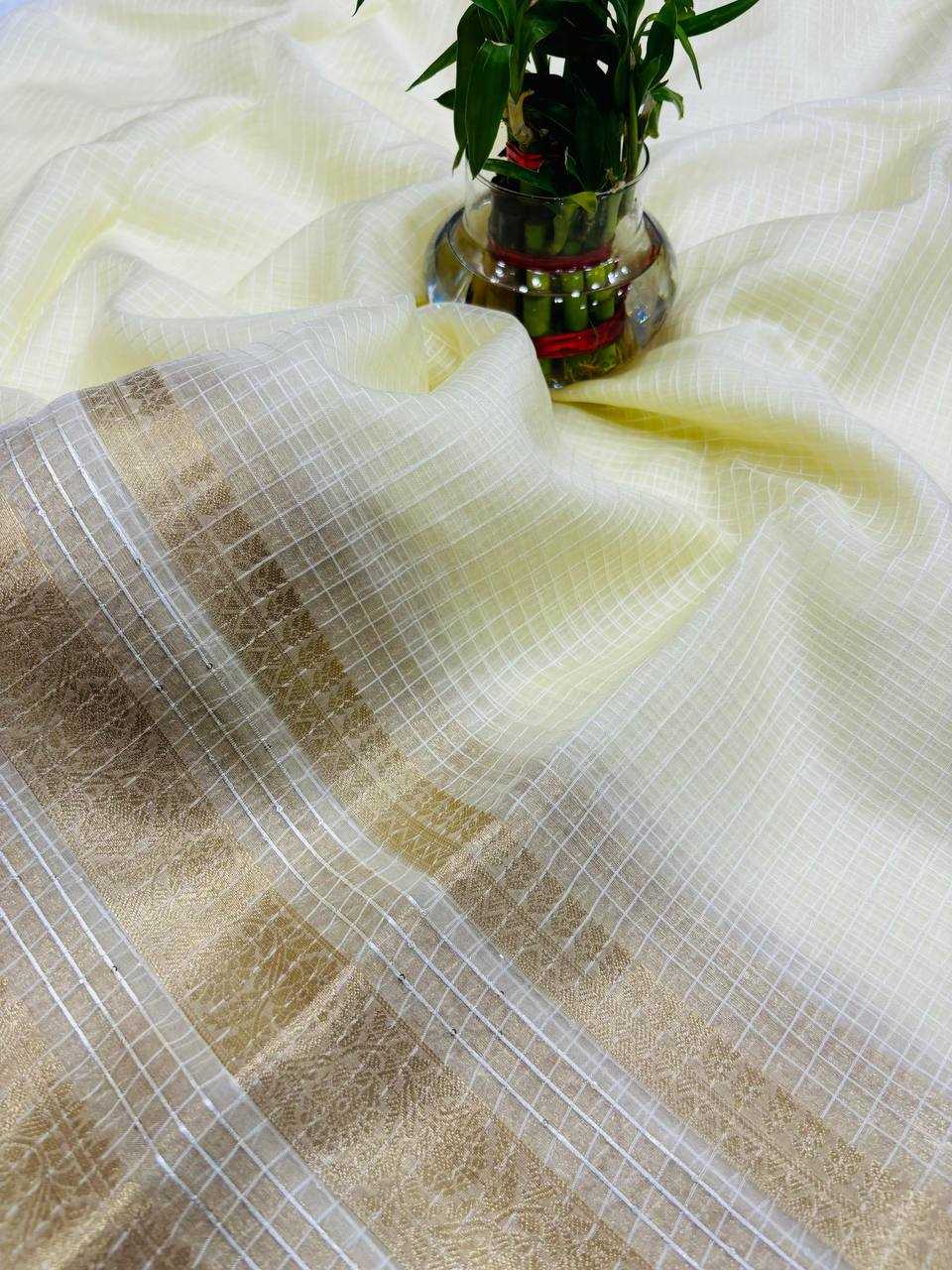 Ynf Organza RIN124 RIE13 Sarees Wedding Collections Festive Collections Wholesale Organza Sarees Sequence Sarees Jacquard Saree Manufacturer