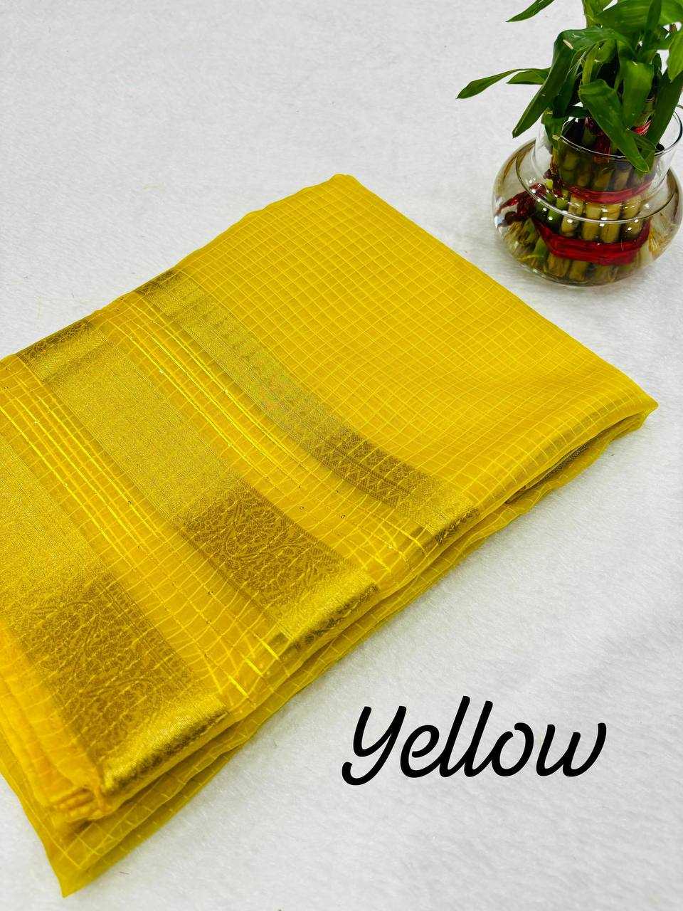 Ynf Organza RIN124 RIE13 Sarees Wedding Collections Festive Collections Wholesale Organza Sarees Sequence Sarees Jacquard Saree Manufacturer