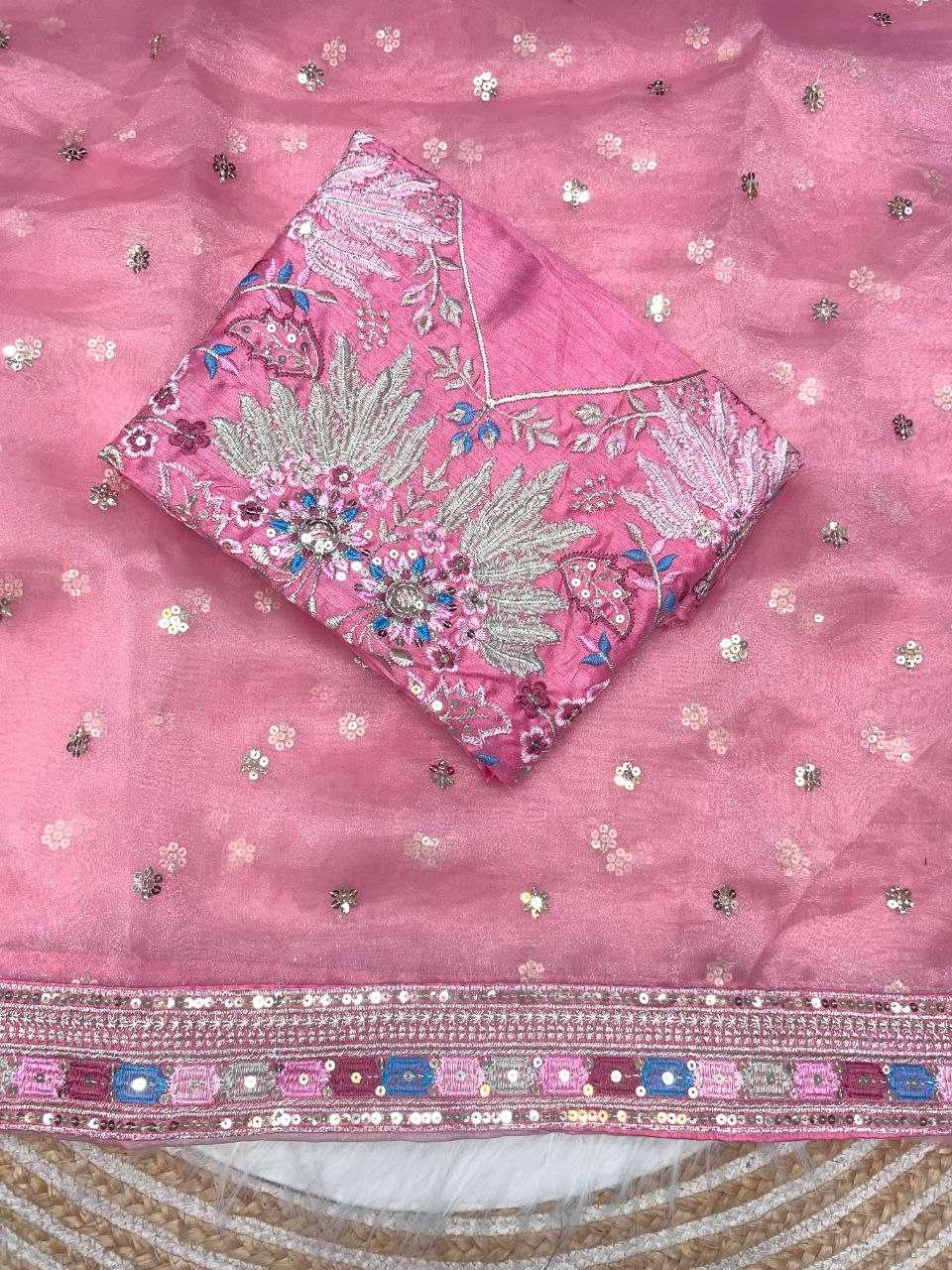 Ynf Organza Silk RIN143 499 Sarees Wedding Collections Festive Collections Wholesale Organza Sarees Embroidered Sarees Sarees With Blouse Manufacturer