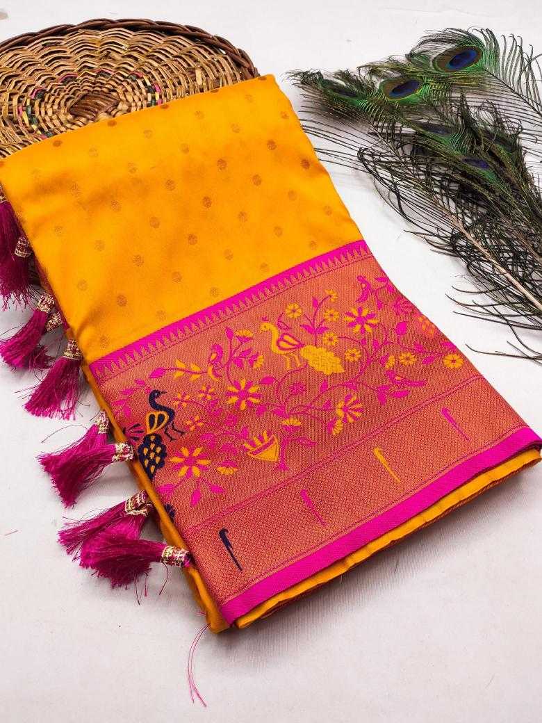 Ynf Paithani Silk RIN144 Aradhya Paithani Silk Sarees Wholesale Paithani Sarees Soft Silk Sarees Designer Silk Sarees Manufacturer