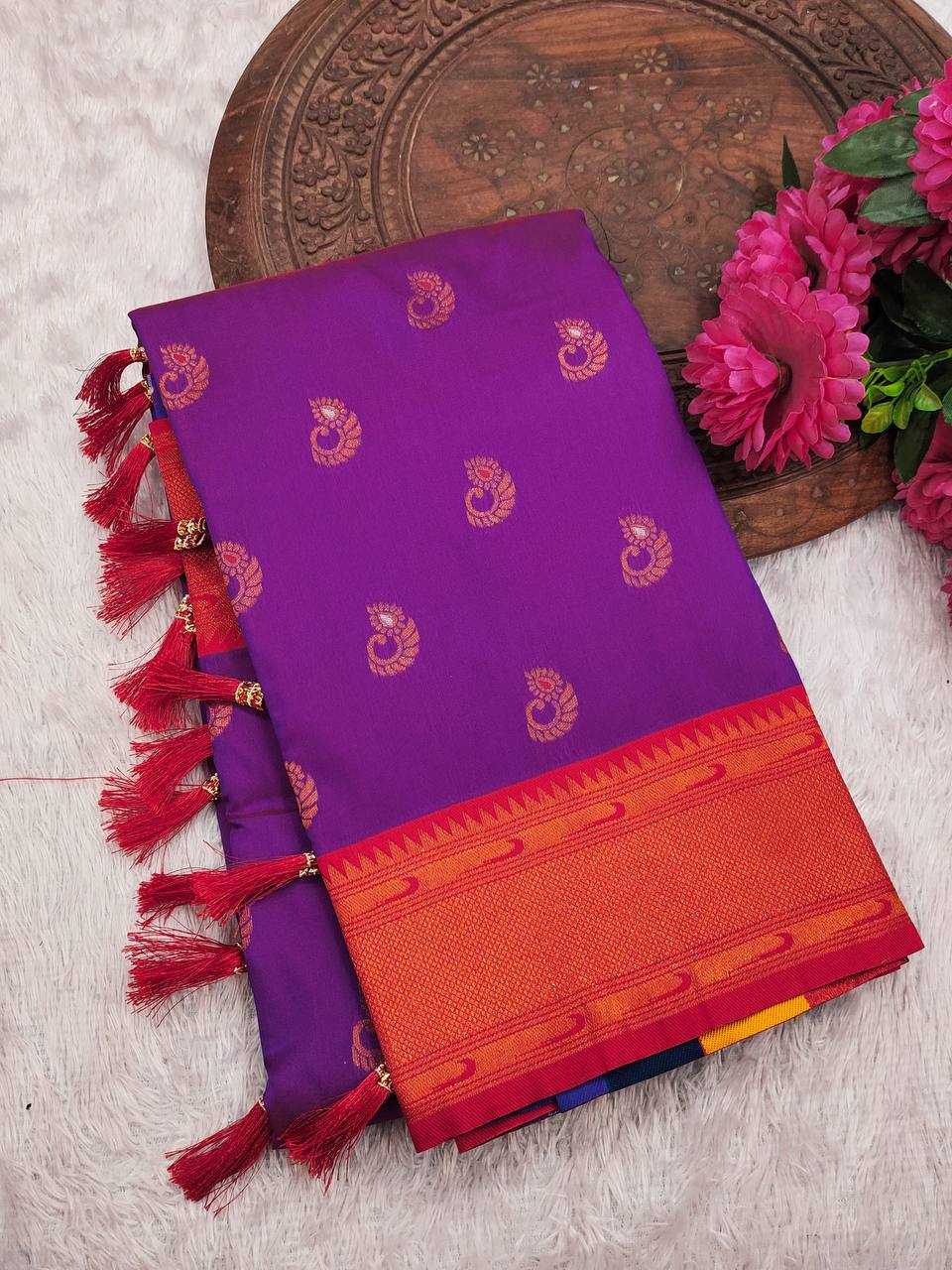 Ynf Paithani Silk RIN150 Nath Paithani -1 Silk Sarees Wholesale Paithani Sarees Heavy Silk Sarees Zari Border Silk Sarees Manufacturer