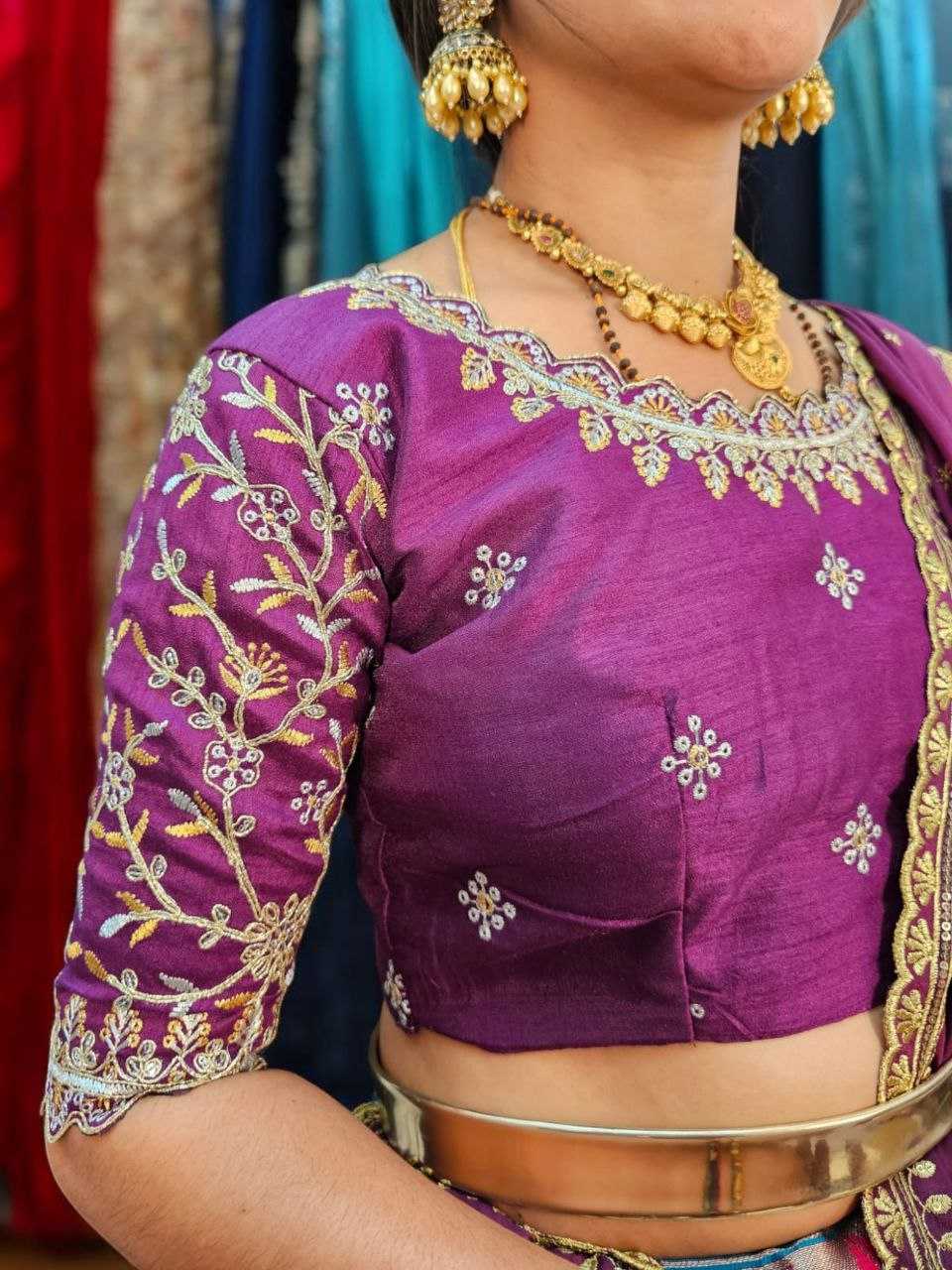 Ynf Paithani Silk RIN161 RPVR04 Lehengas Diwali Collections Wedding Collections Wholesale Silk Lehenga Embroidered Lehenga Paithani Lehenga Manufacturer