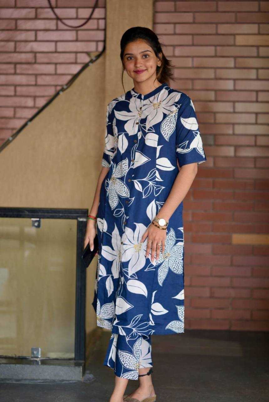 Ynf Poly Rayon RIN131 KUDDI V-2 Kurti Wholesale Printed Kurtis Rayon Kurtis Kurti With Pants Manufacturer