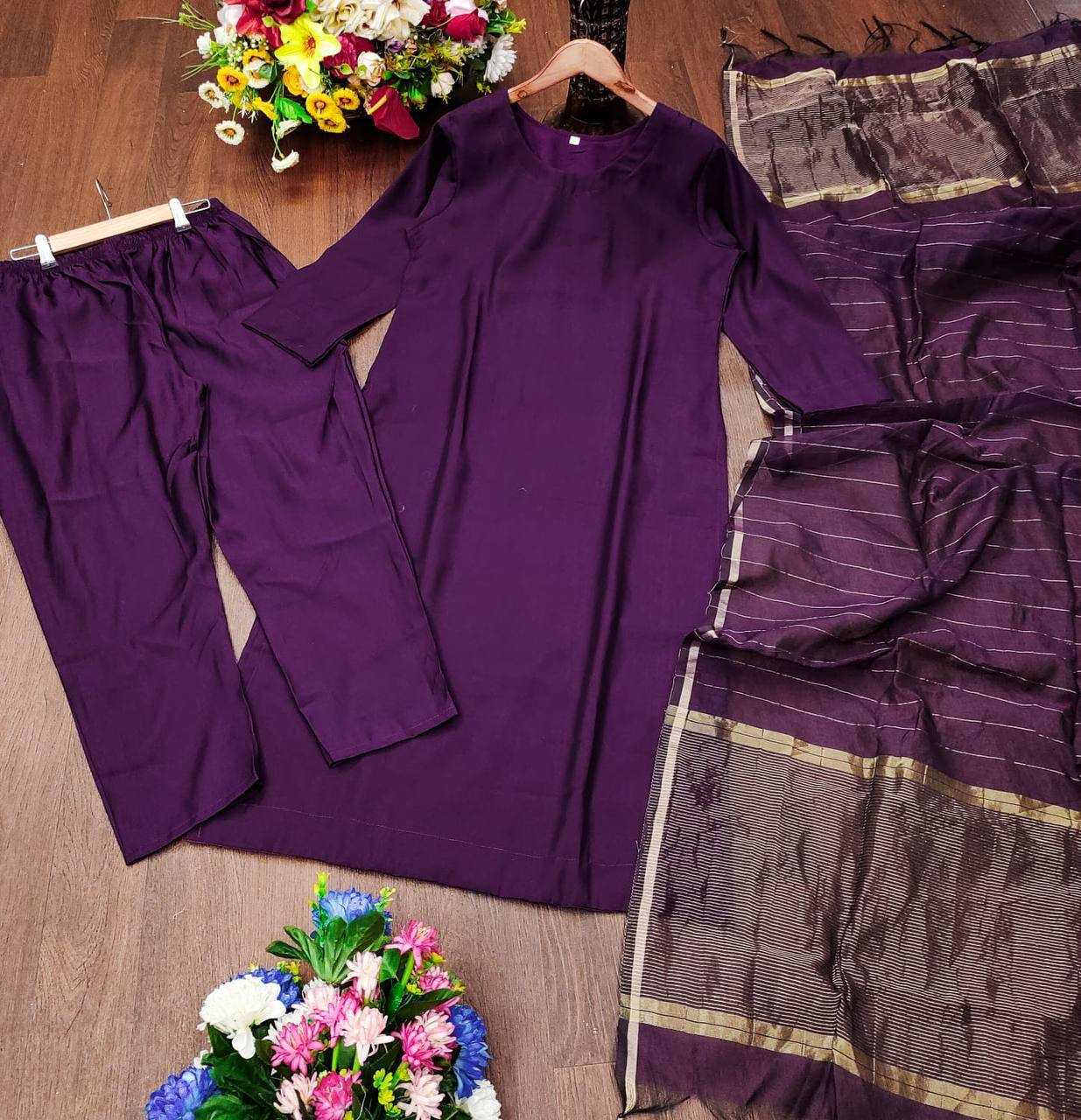 Ynf Premium Roman Silk KESH434 MCN98 Suits & Dresses Wholesale Ladies Suits Dresses Silk Suits Manufacturer