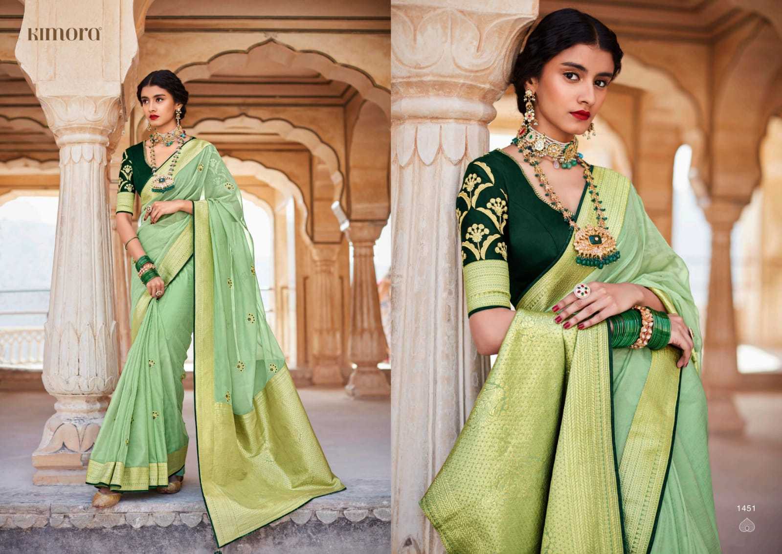 Ynf Premium Silk KESH113 KIMORA- KIMORA HIT VOLUME Sarees Bollywood Collections Festive Collections Wholesale Party Wear Sarees Embroidered Sarees Swarovski Sarees Manufacturer