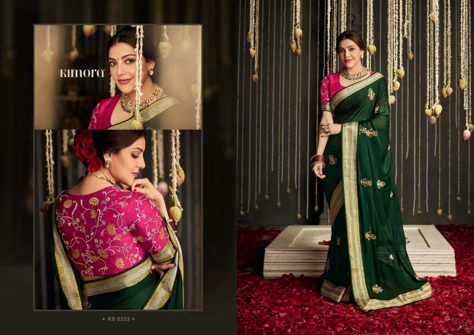 Ynf Premium Silk KESH113 KIMORA- KIMORA HIT VOLUME Sarees Bollywood Collections Festive Collections Wholesale Party Wear Sarees Embroidered Sarees Swarovski Sarees Manufacturer