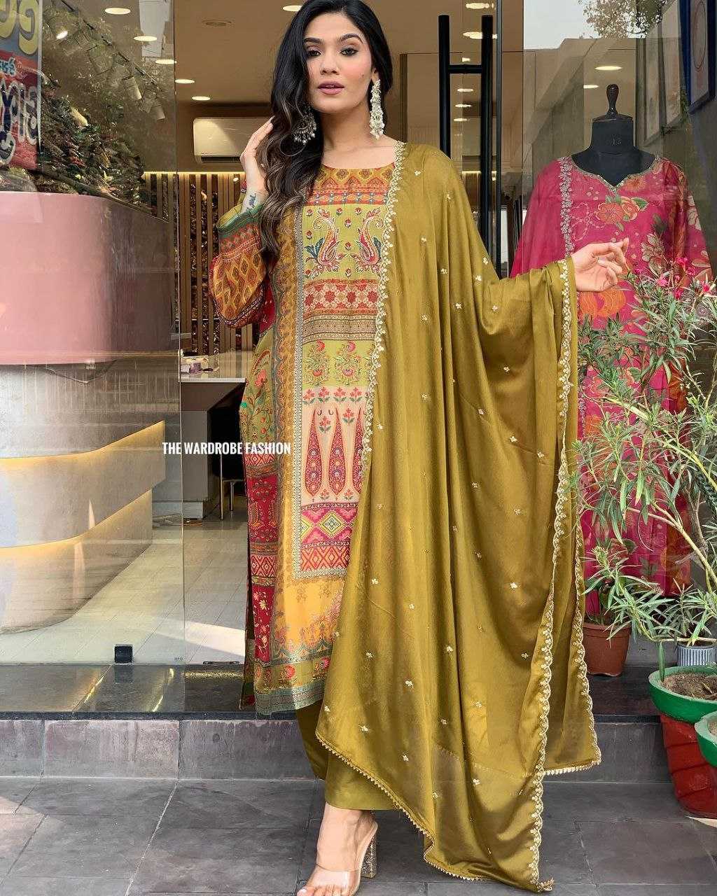 Ynf Premium Silk KESH352 KVD 08 Suits & Dresses Wholesale Ladies Suits Zari Work Suit Handwork Suits Manufacturer