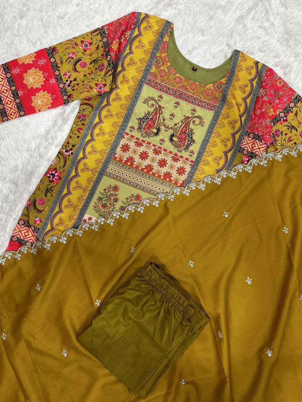 Ynf Premium Silk KESH352 KVD 08 Suits & Dresses Wholesale Ladies Suits Zari Work Suit Handwork Suits Manufacturer