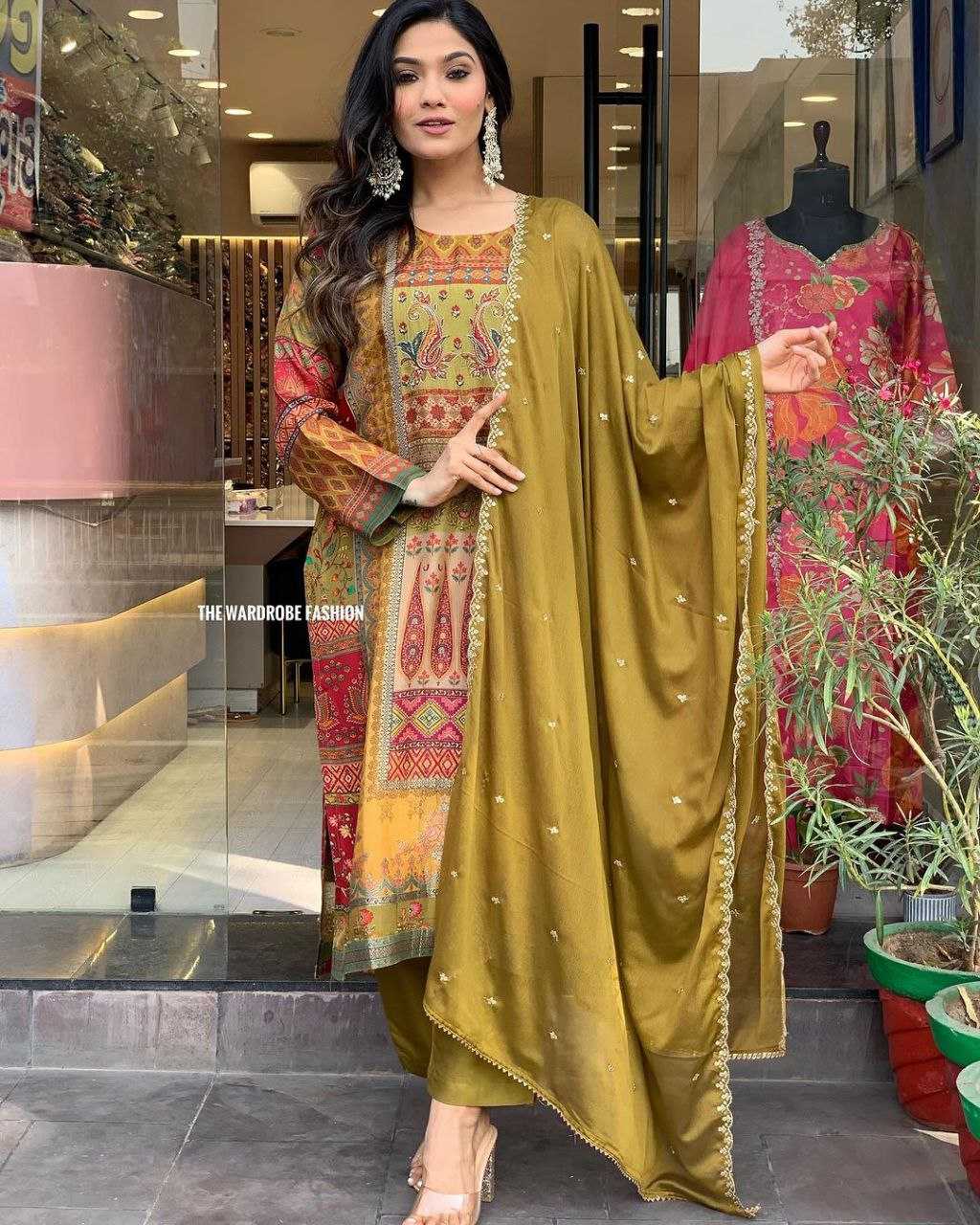 Ynf Premium Silk KESH352 KVD 08 Suits & Dresses Wholesale Ladies Suits Zari Work Suit Handwork Suits Manufacturer