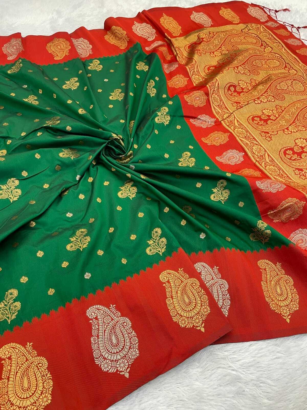 Ynf Premium Silk RIN116 REW71 Silk Sarees Wholesale Soft Silk Sarees Brocade Sarees Zari Border Silk Sarees Manufacturer