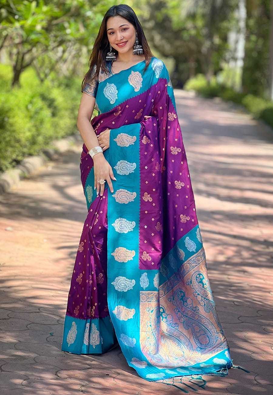 Ynf Premium Silk RIN116 REW71 Silk Sarees Wholesale Soft Silk Sarees Brocade Sarees Zari Border Silk Sarees Manufacturer