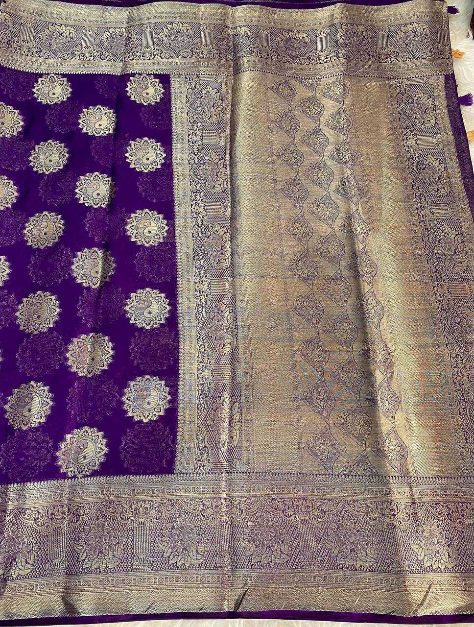 Ynf Pure Crepe RIN124 RIE27 Sarees Wedding Collections Festive Collections Wholesale Party Wear Sarees Georgette Sarees Silk Sarees Manufacturer