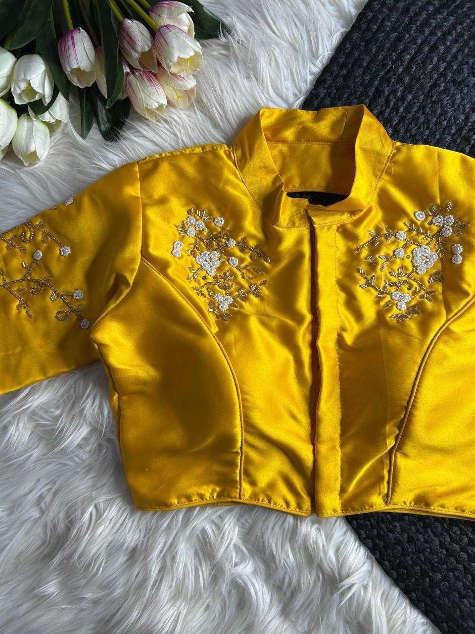 Ynf Pure Silk KESH116 WMF07 Readymade Blouses Wholesale Blouse Designer Blouse Party Wear Blouse Manufacturer