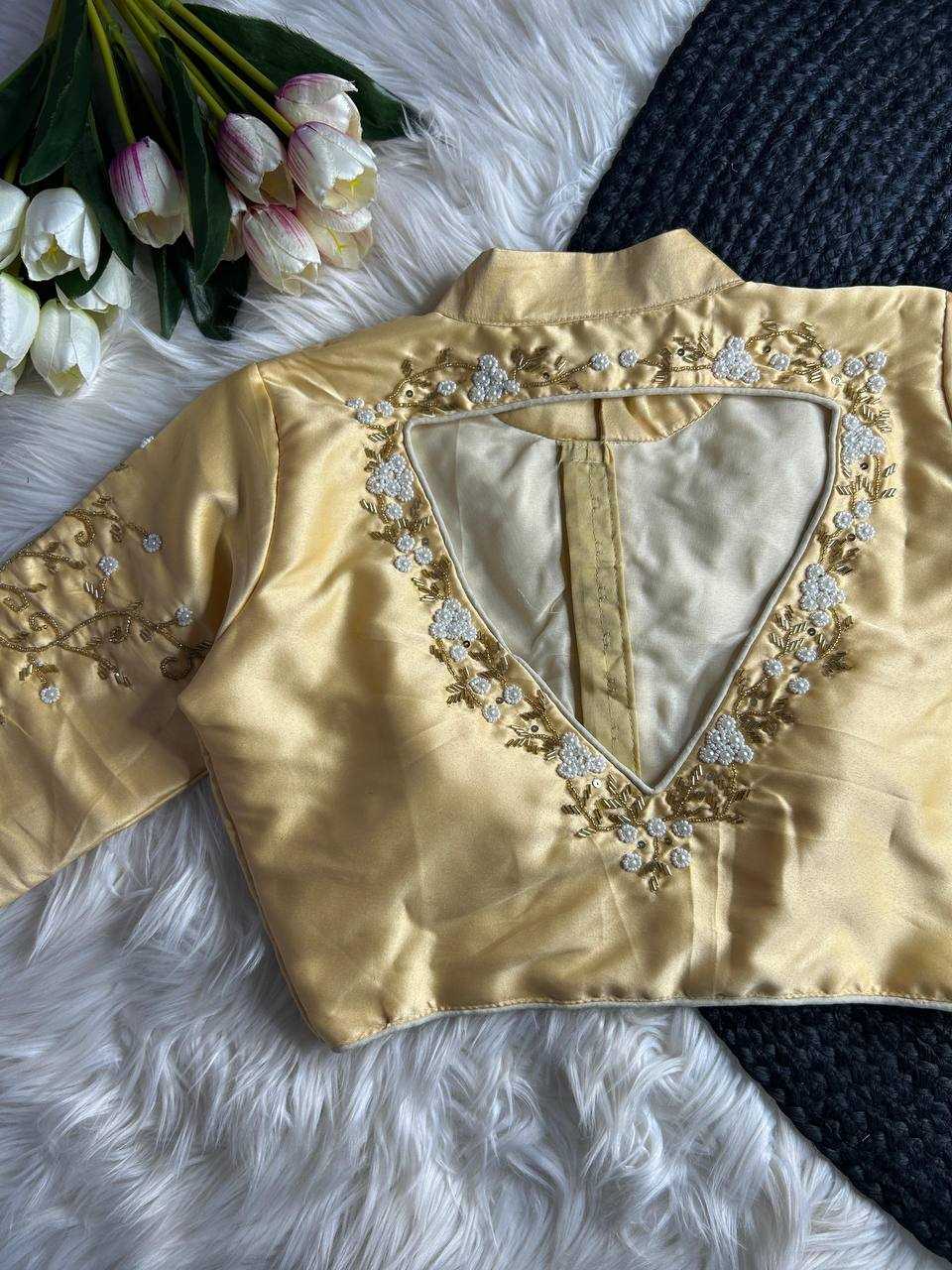 Ynf Pure Silk KESH116 WMF07 Readymade Blouses Wholesale Blouse Designer Blouse Party Wear Blouse Manufacturer