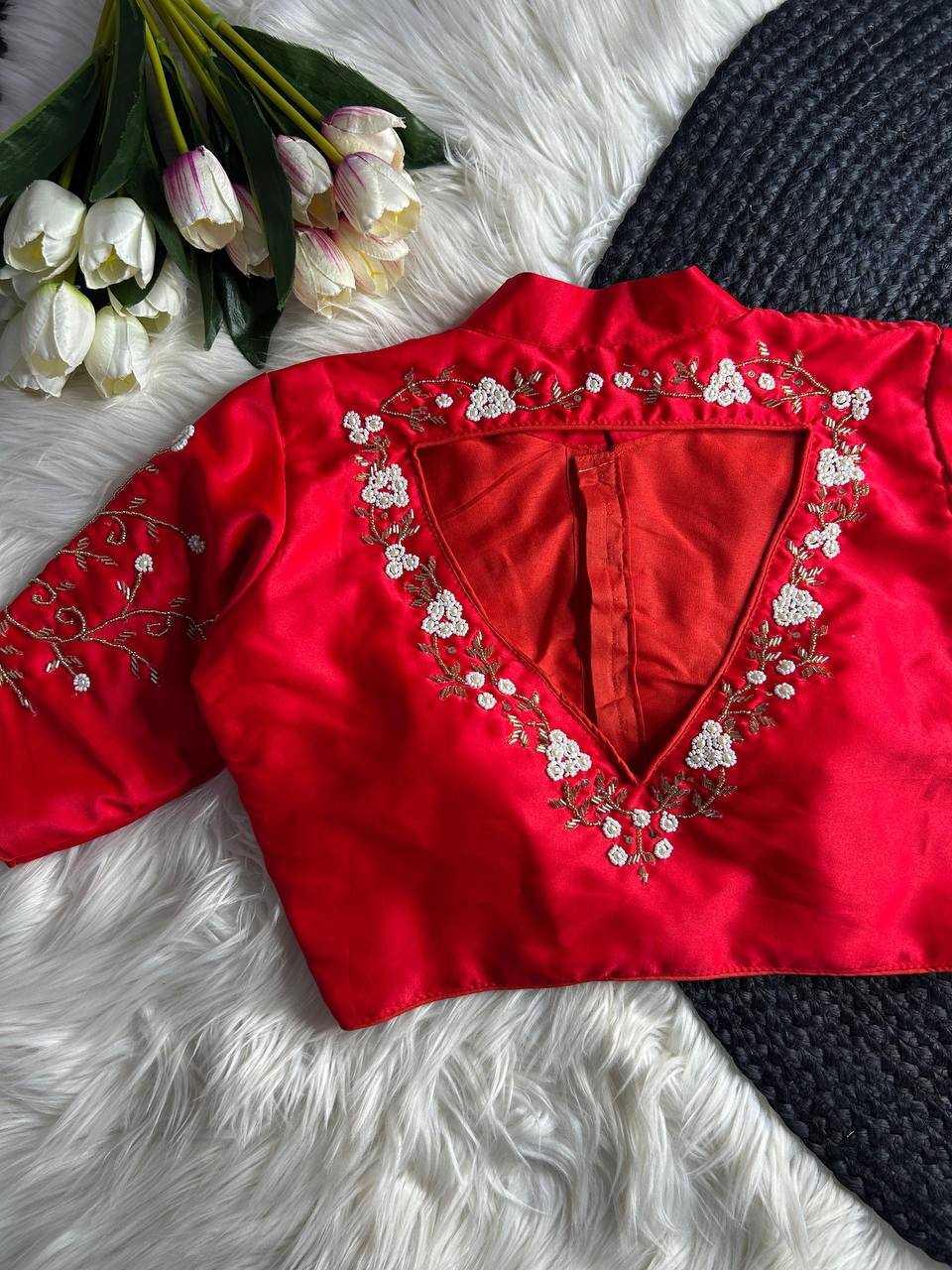 Ynf Pure Silk KESH116 WMF07 Readymade Blouses Wholesale Blouse Designer Blouse Party Wear Blouse Manufacturer