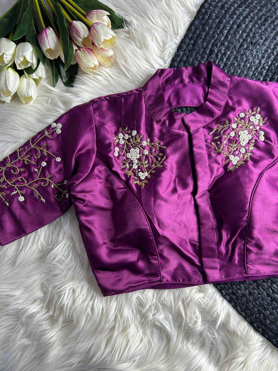 Ynf Pure Silk KESH116 WMF07 Readymade Blouses Wholesale Blouse Designer Blouse Party Wear Blouse Manufacturer