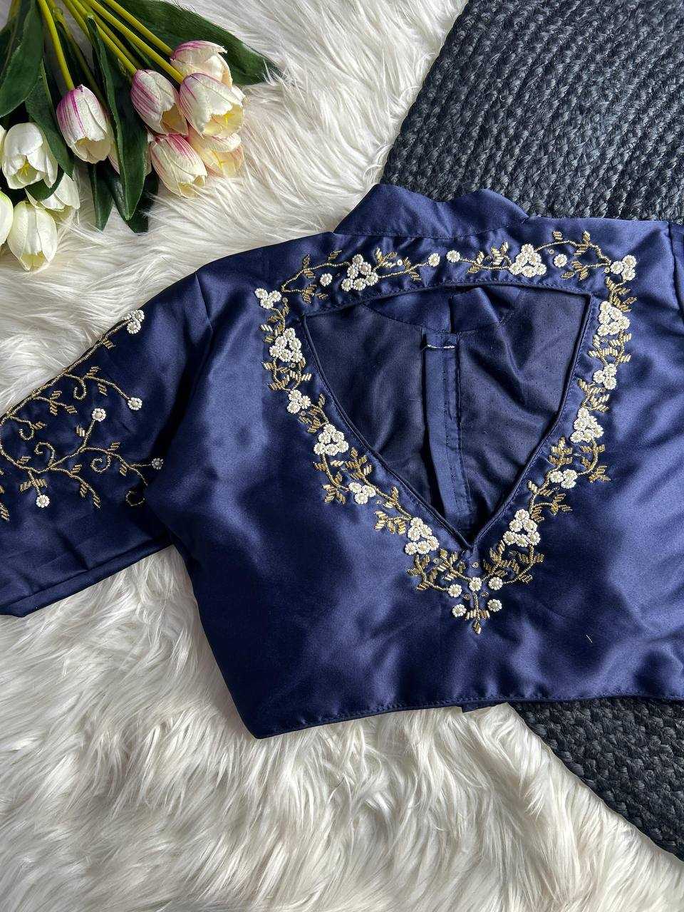 Ynf Pure Silk KESH116 WMF07 Readymade Blouses Wholesale Blouse Designer Blouse Party Wear Blouse Manufacturer