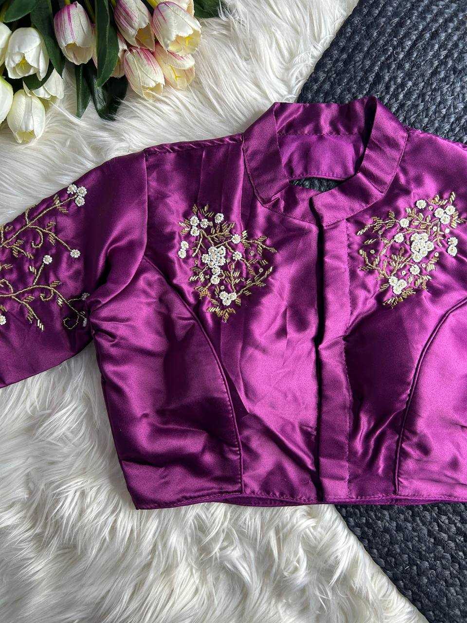 Ynf Pure Silk KESH116 WMF07 Readymade Blouses Wholesale Blouse Designer Blouse Party Wear Blouse Manufacturer