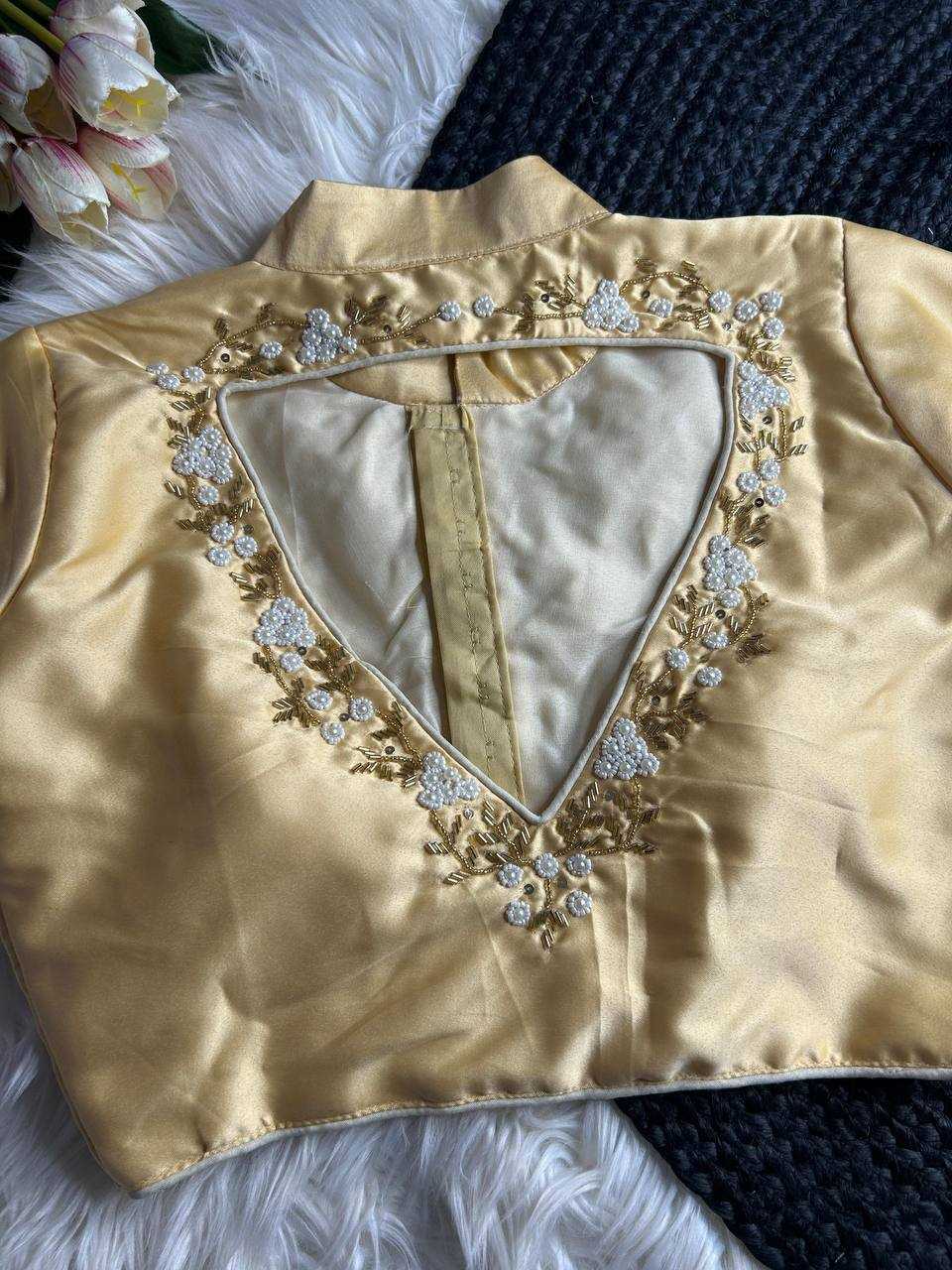 Ynf Pure Silk KESH116 WMF07 Readymade Blouses Wholesale Blouse Designer Blouse Party Wear Blouse Manufacturer