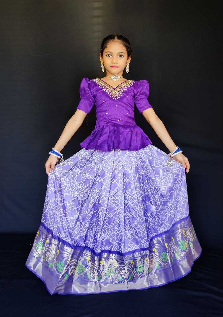 Ynf Pure Silk RIN161 RPVR17 Kids Wear Wholesale Kids Lehenga Kids Lehenga Choli Baby Girl Lehenga Manufacturer