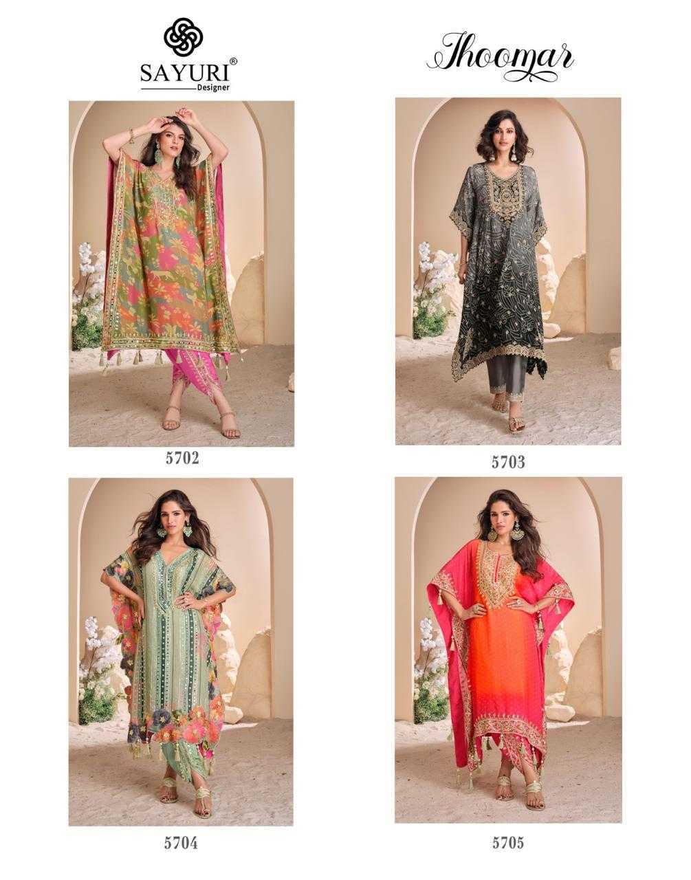 Ynf Pure Viscos RIN111 JHOOMAR Suits & Dresses Wholesale Handloom Suits Silk Dresses Kaftan Dresses Manufacturer