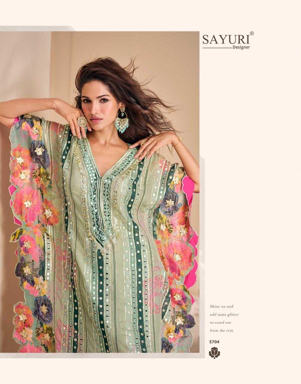 Ynf Pure Viscos RIN111 JHOOMAR Suits & Dresses Wholesale Handloom Suits Silk Dresses Kaftan Dresses Manufacturer