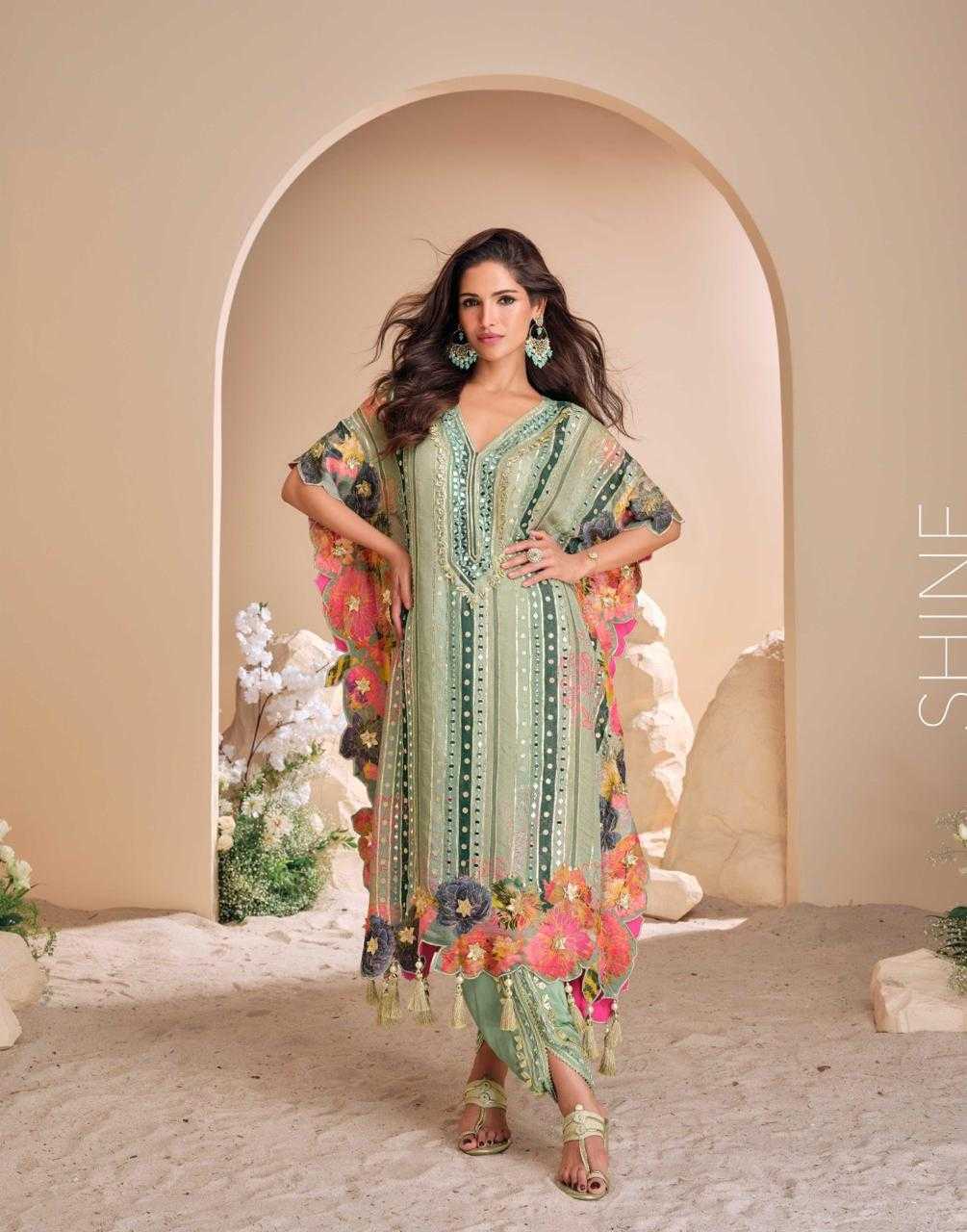 Ynf Pure Viscos RIN111 JHOOMAR Suits & Dresses Wholesale Handloom Suits Silk Dresses Kaftan Dresses Manufacturer