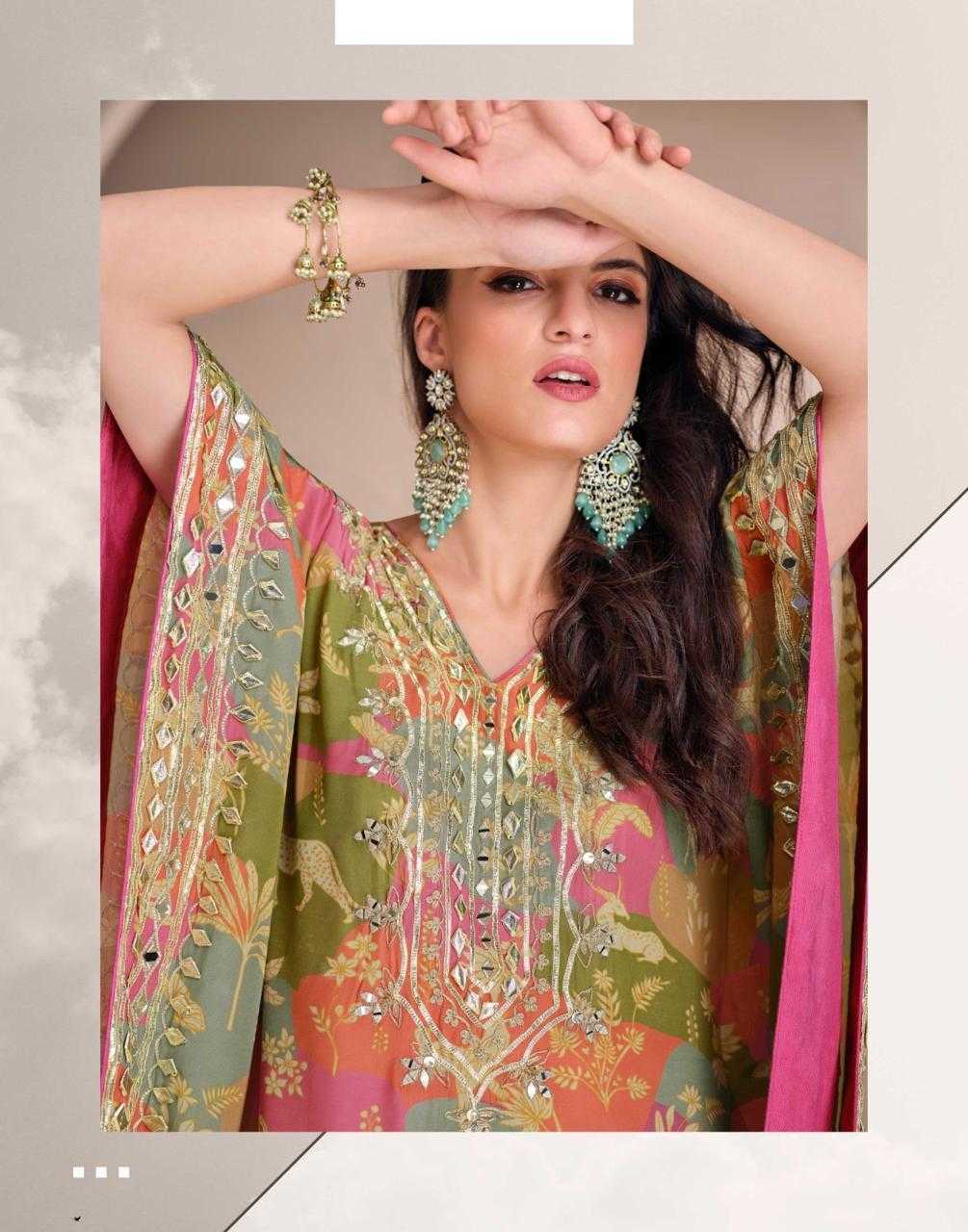 Ynf Pure Viscos RIN111 JHOOMAR Suits & Dresses Wholesale Handloom Suits Silk Dresses Kaftan Dresses Manufacturer